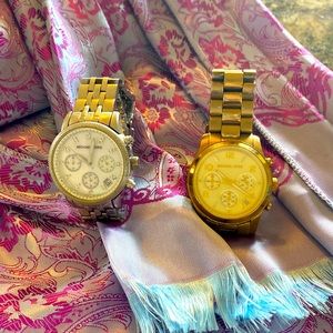 Two Michaels Kors watches. Good condition just need batteries.